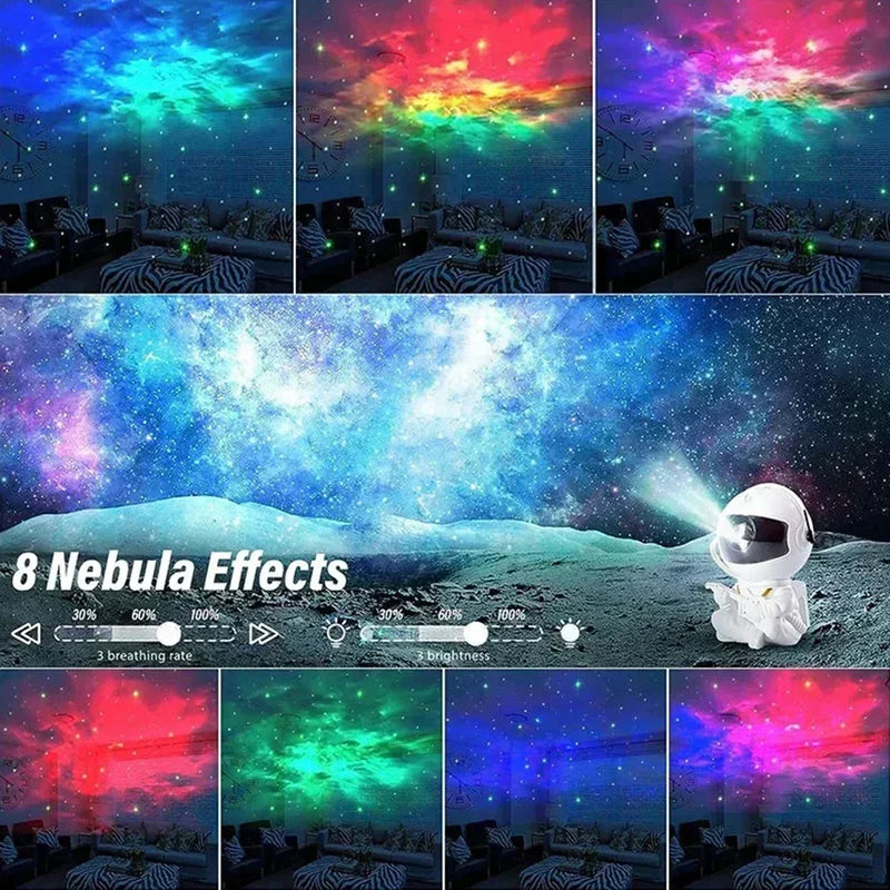 Super Projetor Espacial Galaxy Night Light