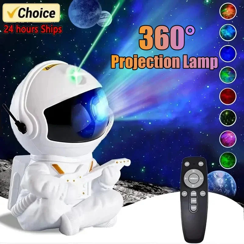 Super Projetor Espacial Galaxy Night Light